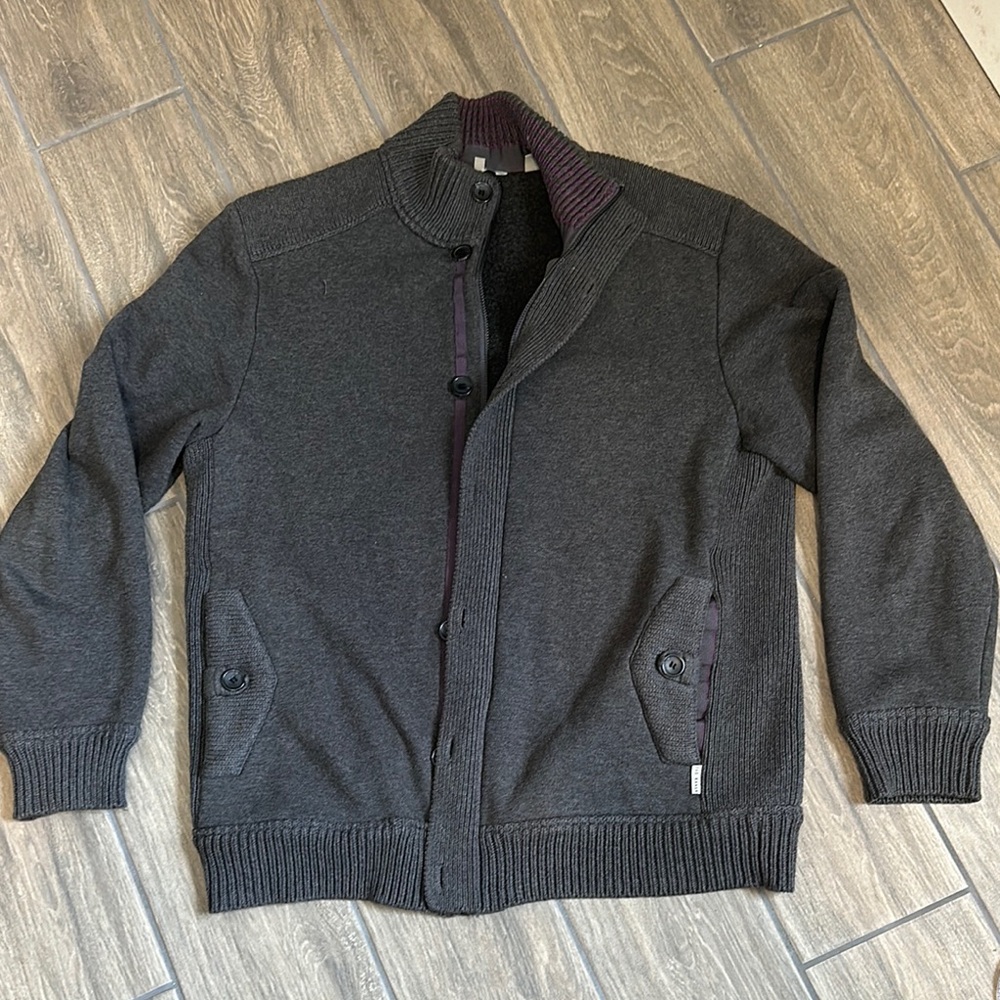 Ted Baker London Men's Gray Sweater size 5. Or XL.